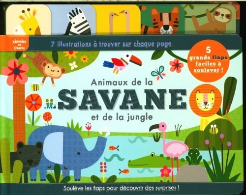 Produktbild: Les animaux de la savane et de la jungle