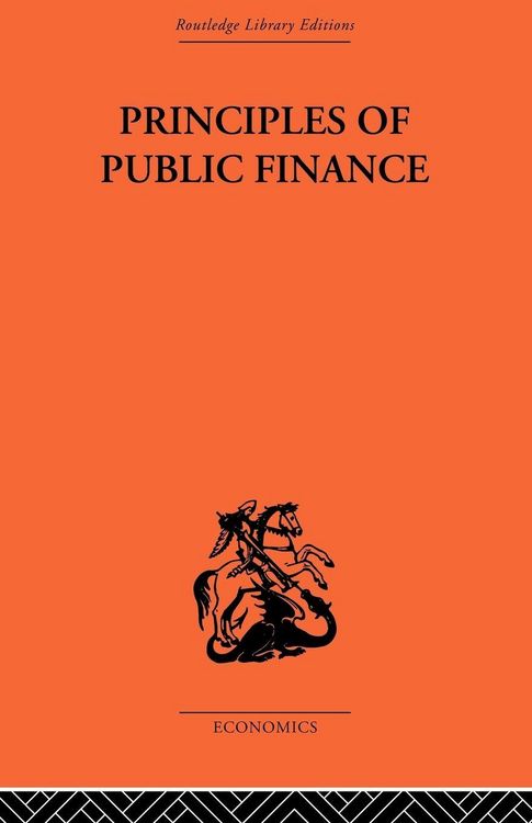 Produktbild: Principles of Public Finance