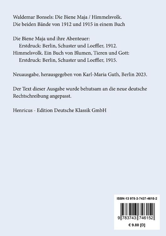 Produktbild: Die Biene Maja / Himmelsvolk