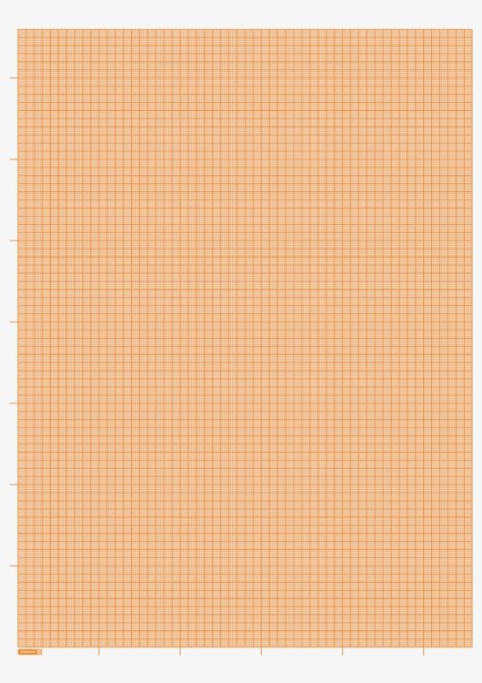 Produktbild: Brunnen Millimeter Block A4 Papier 20 Blatt