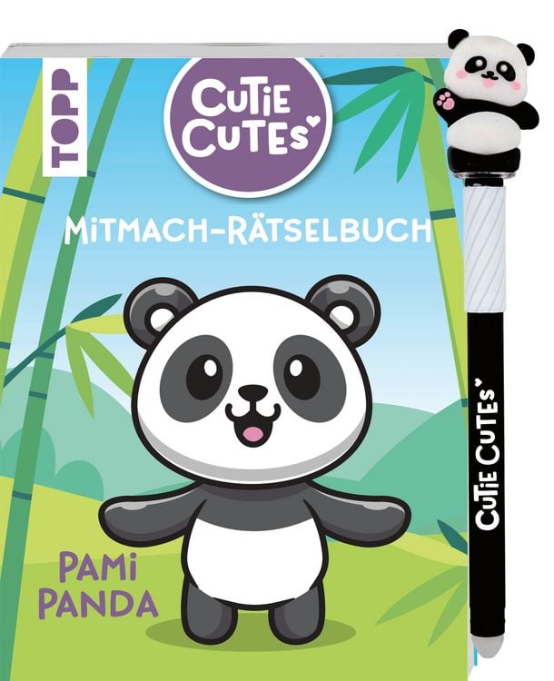 Produktbild: Cutie Cutes - Mitmach-R&auml;tselbuch. Pami Panda