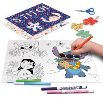 Produktbild: STITCH Zeichen Schule mit Licht