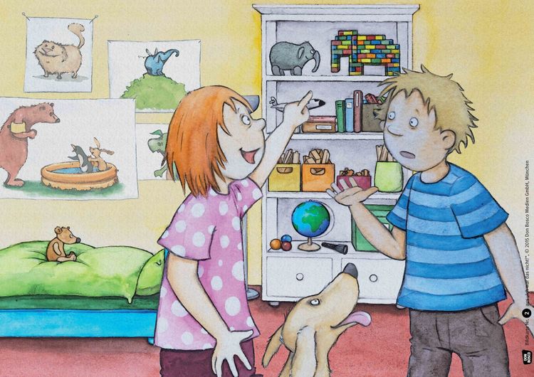 Produktbild: Ich war das nicht! Kamishibai Bildkartenset
