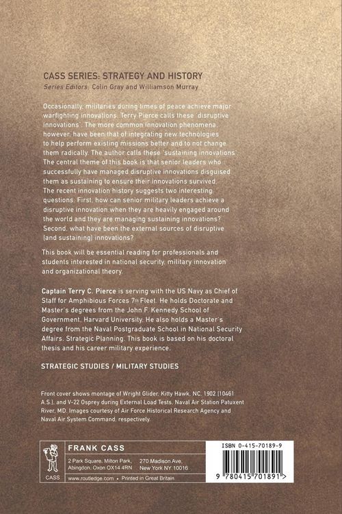 Produktbild: Warfighting and Disruptive Technologies