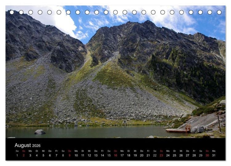Produktbild: S&uuml;dtirol 2026 (Tischkalender 2026 DIN A5 quer), CALVENDO Monatskalender