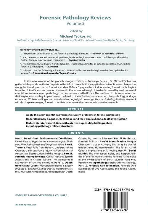 Produktbild: Forensic Pathology Reviews 5