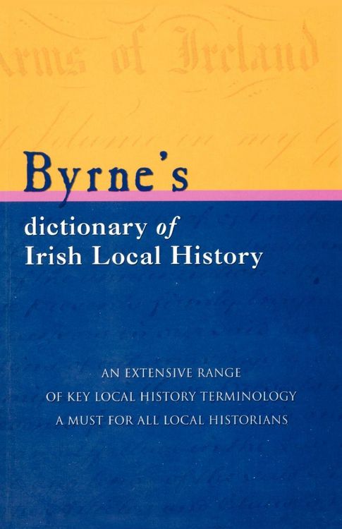 Produktbild: Byrne's Dictionary of Irish Local History