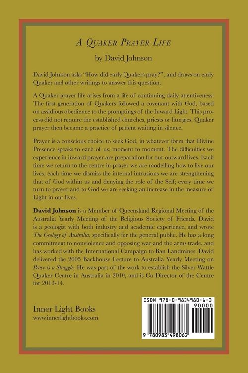 Produktbild: A Quaker Prayer Life