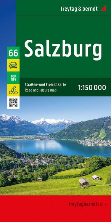 Produktbild: Salzburg, Straßen- und Freizeitkarte 1:150.000, freytag & berndt