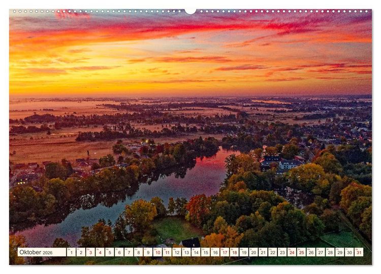 Produktbild: Hamburg: Vier- und Marschlande (Wandkalender 2026 DIN A2 quer), CALVENDO Monatskalender
