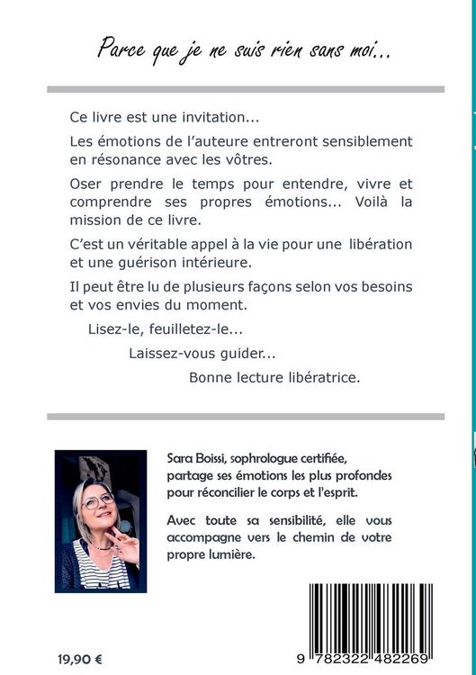 Produktbild: Parce que je ne suis rien sans moi...