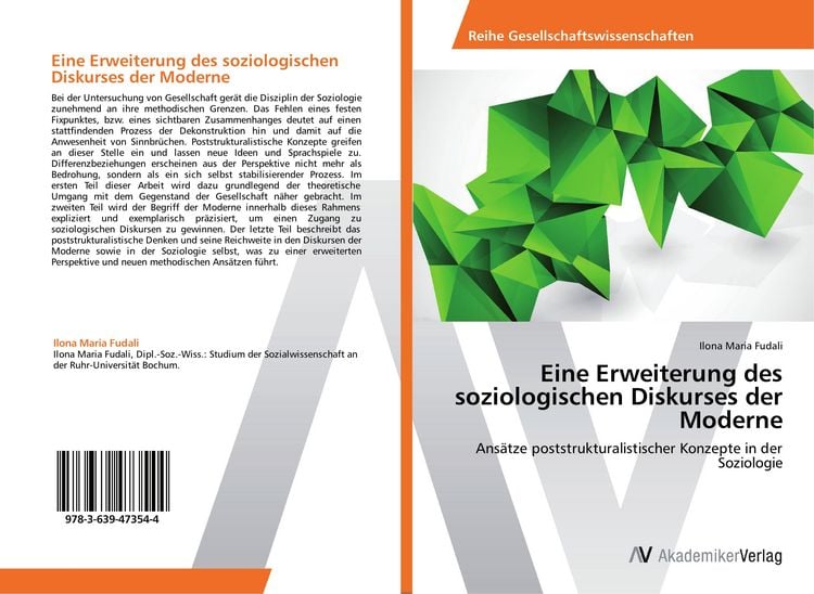 Produktbild: Eine Erweiterung des soziologischen Diskurses der Moderne