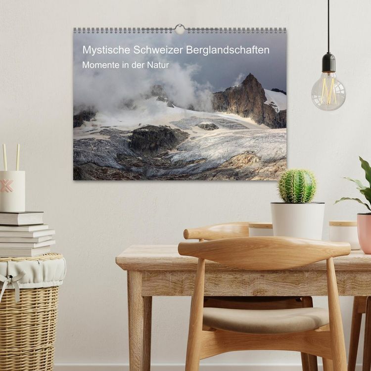 Produktbild: Mystische Schweizer Berglandschaften - Momente in der Natur (Wandkalender 2026 DIN A3 quer), CALVENDO Monatskalender