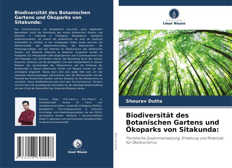 Produktbild: Biodiversit&auml;t des Botanischen Gartens und &Ouml;koparks von Sitakunda: