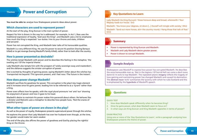 Produktbild: Collins Snap Revision Text Guides - Macbeth: Aqa GCSE English Literature