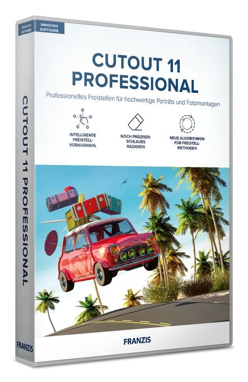 Produktbild: FRANZIS 70810 - CutOut 11 professional (Win)