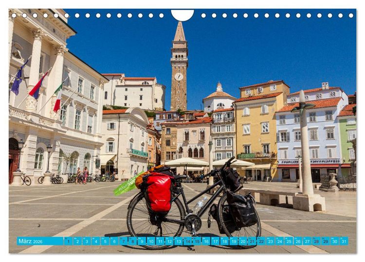 Produktbild: Piran - Slowenische Perle an der Adriak&uuml;ste (Wandkalender 2026 DIN A4 quer), CALVENDO Monatskalender