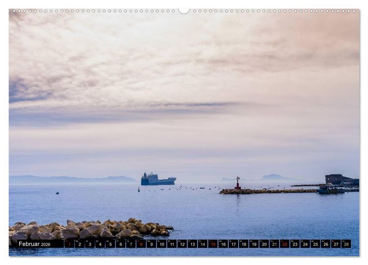Produktbild: Neapel - Napoli (Wandkalender 2026 DIN A2 quer), CALVENDO Monatskalender
