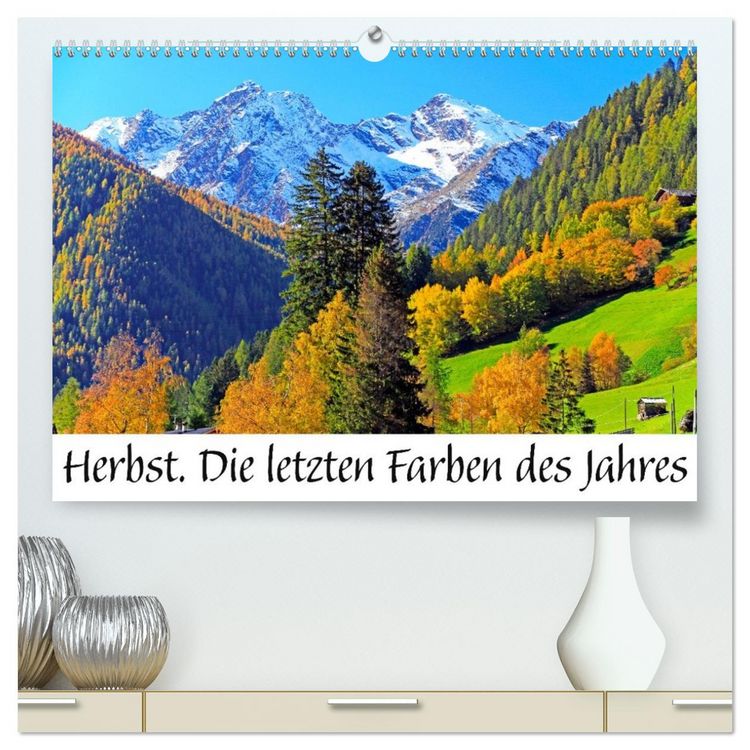 Produktbild: Herbst. Die letzten Farben des Jahres (hochwertiger Premium Wandkalender 2027 DIN A2 quer), Kunstdruck in Hochglanz