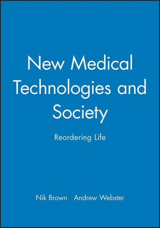 Produktbild: New Medical Technologies and Society