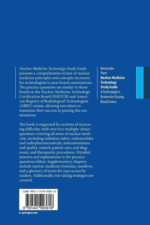 Produktbild: Nuclear Medicine Technology Study Guide