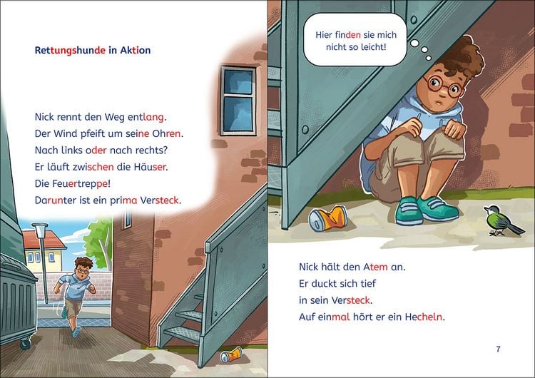 Produktbild: Lesel&ouml;wen 2. Klasse - Rettungshunde im Einsatz