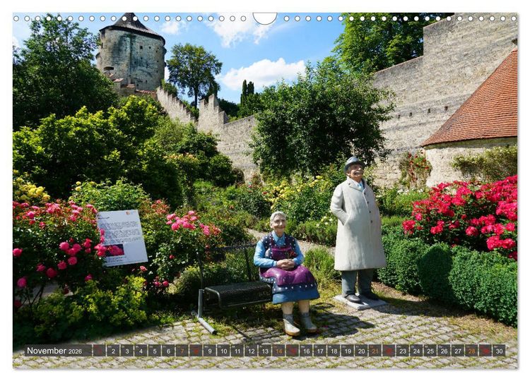 Produktbild: Ausflug Burg Burghausen (Wandkalender 2026 DIN A3 quer), CALVENDO Monatskalender