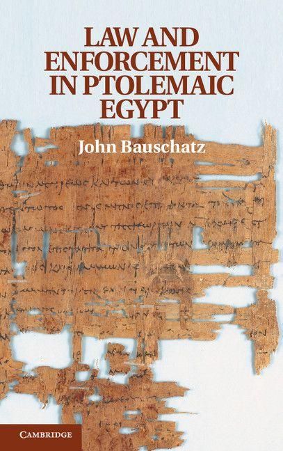 Produktbild: Law and Enforcement in Ptolemaic Egypt