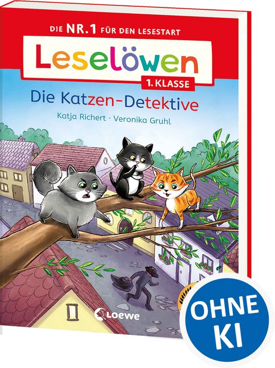 Produktbild: Lesel&ouml;wen 1. Klasse - Die Katzen-Detektive