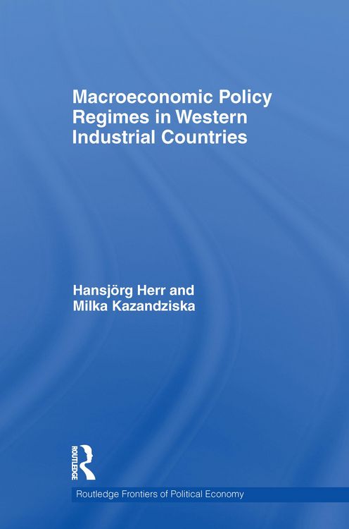 Produktbild: Macroeconomic Policy Regimes in Western Industrial Countries