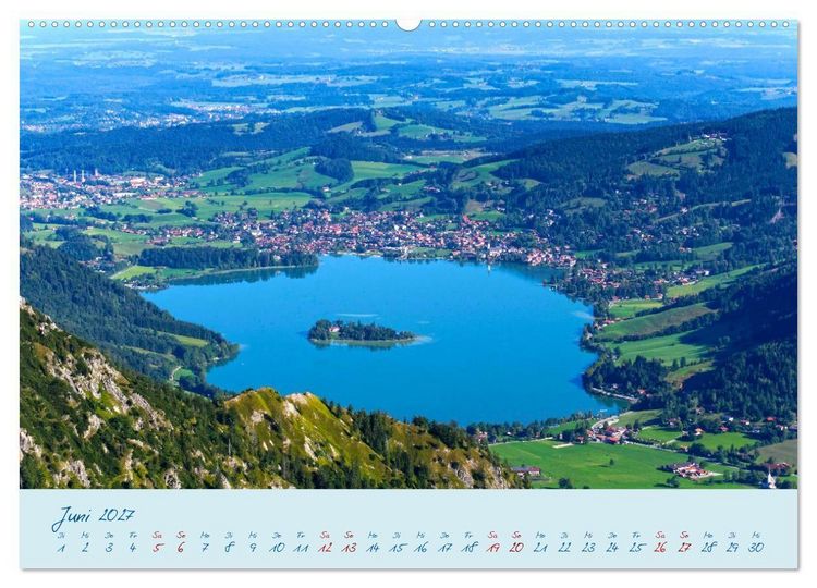 Produktbild: Die Seen Oberbayerns Juwelen der Natur (hochwertiger Premium Wandkalender 2027 DIN A2 quer), Kunstdruck in Hochglanz