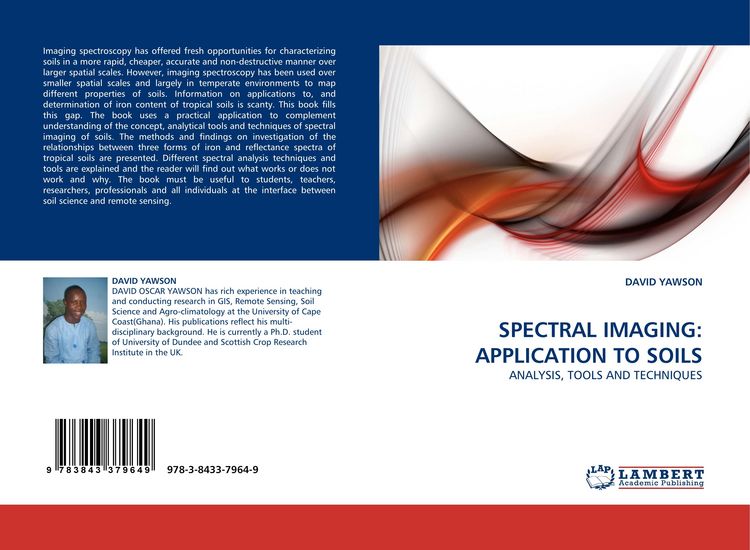 Produktbild: SPECTRAL IMAGING: APPLICATION TO SOILS
