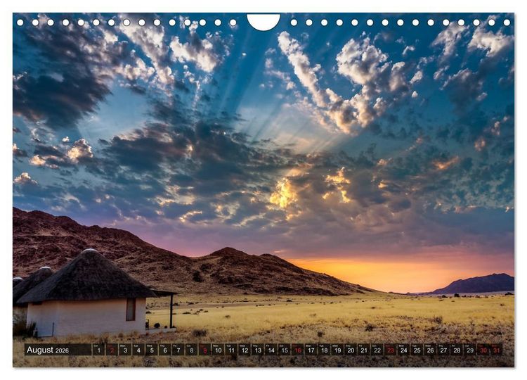 Produktbild: Namibia - Colours and Light (Wall Calendar 2026 DIN A4 landscape), CALVENDO 12 Month Wall Calendar