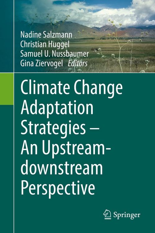 Produktbild: Climate Change Adaptation Strategies - An Upstream-downstream Perspective