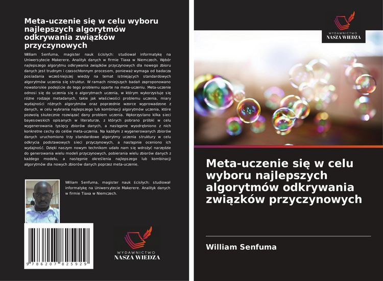 Produktbild: Meta-uczenie si&iquest; w celu wyboru najlepszych algorytm&oacute;w odkrywania zwi&iquest;zk&oacute;w przyczynowych