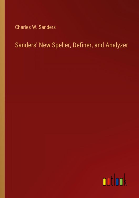Produktbild: Sanders' New Speller, Definer, and Analyzer
