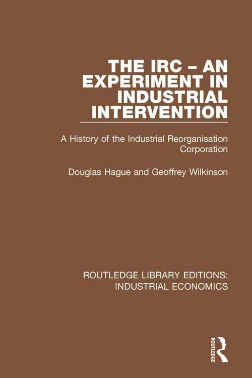 Produktbild: The IRC - An Experiment in Industrial Intervention