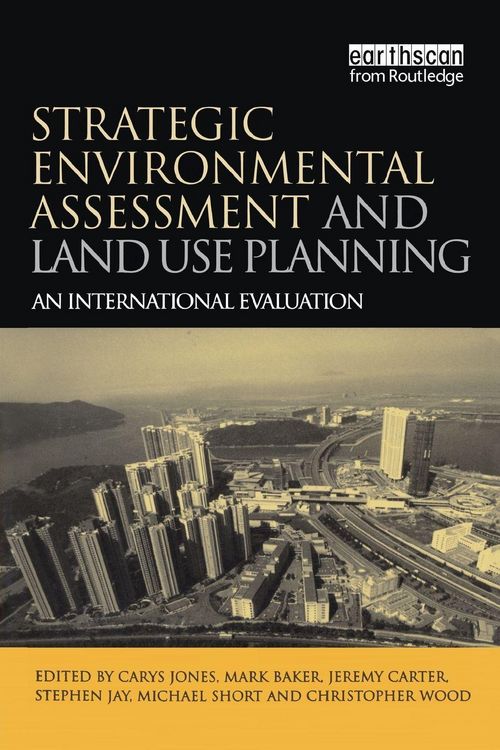 Produktbild: Strategic Environmental Assessment and Land Use Planning