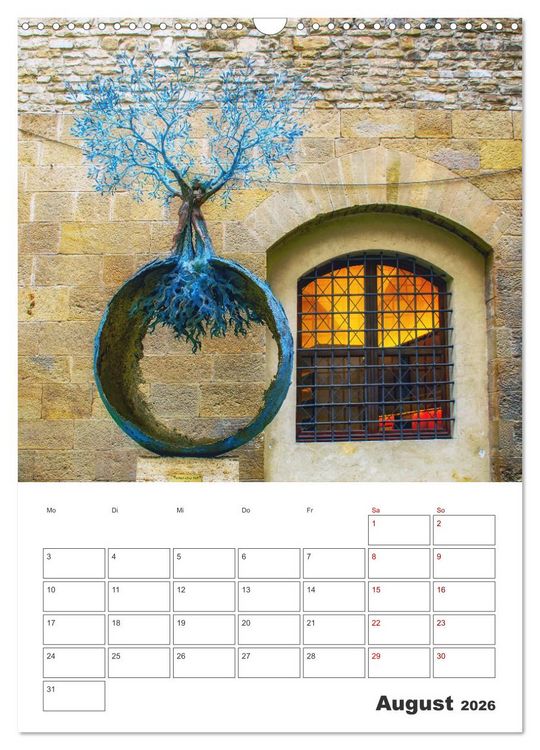 Produktbild: Florenz - Stadt mit besonderem Zauber (Wandkalender 2026 DIN A3 hoch), CALVENDO Monatskalender