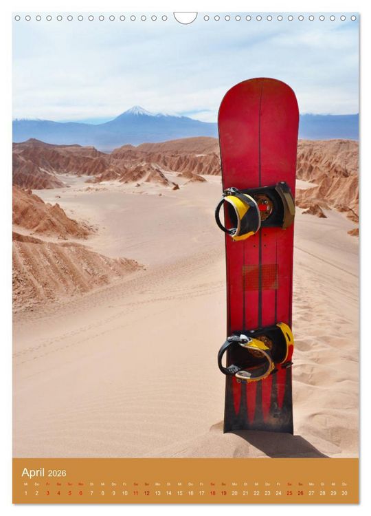 Produktbild: Erlebe mit mir die Atacama (Wandkalender 2026 DIN A3 hoch), CALVENDO Monatskalender