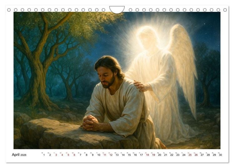 Produktbild: Mein Friede sei mit euch (Wandkalender 2026 DIN A4 quer), CALVENDO Monatskalender