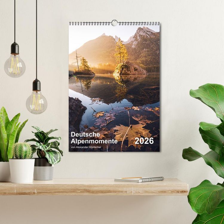 Produktbild: Deutsche Alpenmomente (Wandkalender 2026 DIN A3 hoch), CALVENDO Monatskalender