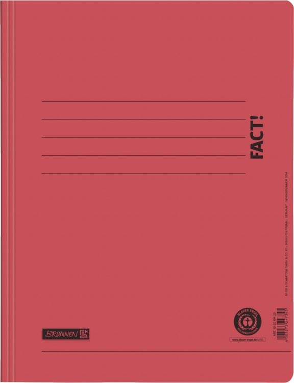 Produktbild: Brunnen Schnellhefter FACT! rot