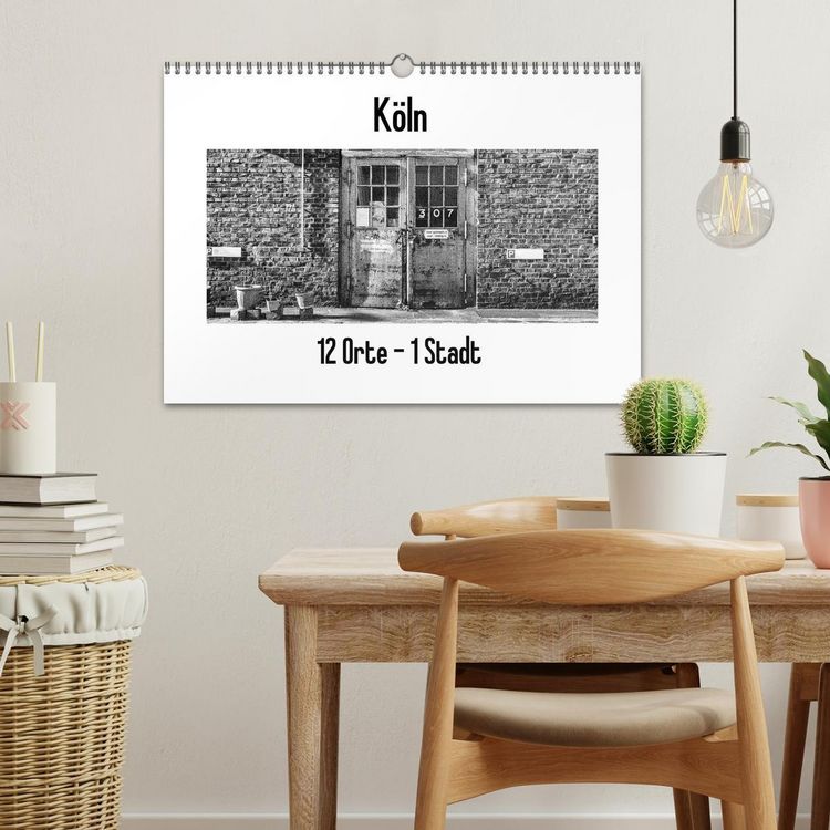 Produktbild: K&ouml;ln. 12 Orte - 1 Stadt (Wandkalender 2026 DIN A3 quer), CALVENDO Monatskalender