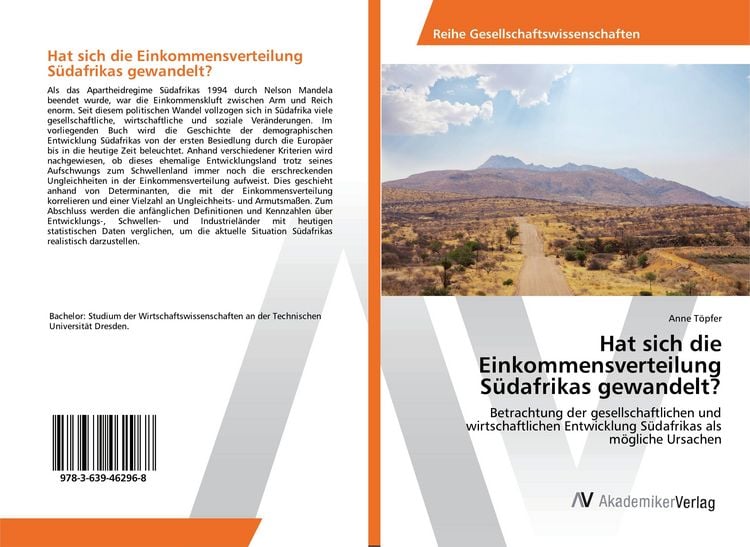 Produktbild: Hat sich die Einkommensverteilung Südafrikas gewandelt?