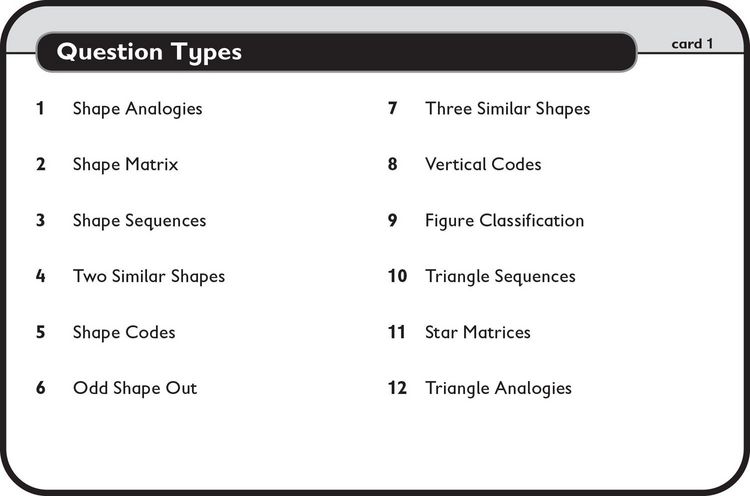 Produktbild: 11+ Non-Verbal Reasoning Flashcards