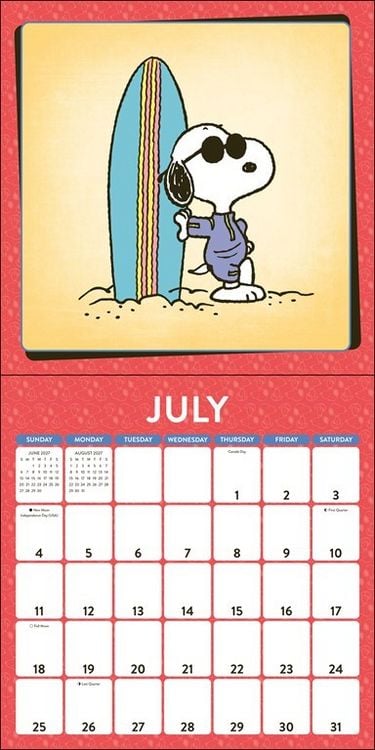 Produktbild: Snoopy 2027 &ndash; Wandkalender