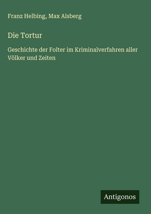 Produktbild: Die Tortur