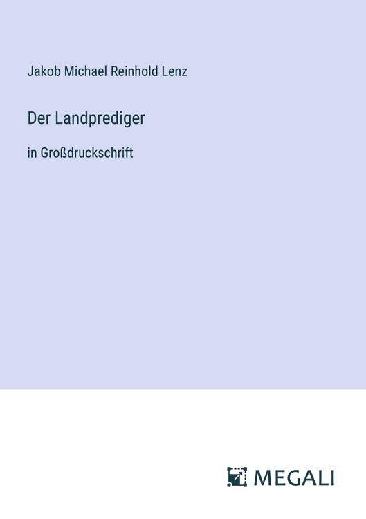 Produktbild: Der Landprediger