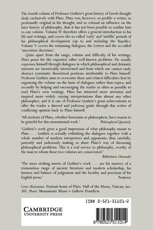 Produktbild: A History of Greek Philosophy